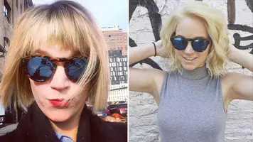 Emily Rekstis details how her various hair transformations