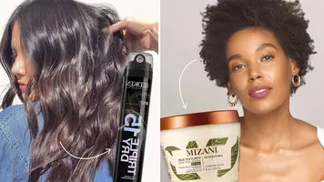 photo of women with redken and mizani products