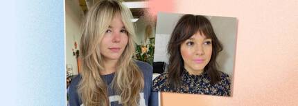 Bottleneck bangs give you the freedom to play around with fringe without committing to a demanding blunt cut. Here’s how to get these trendy bangs.