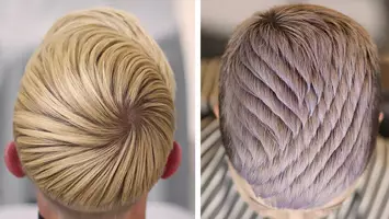 Mens Geometric hairstyles