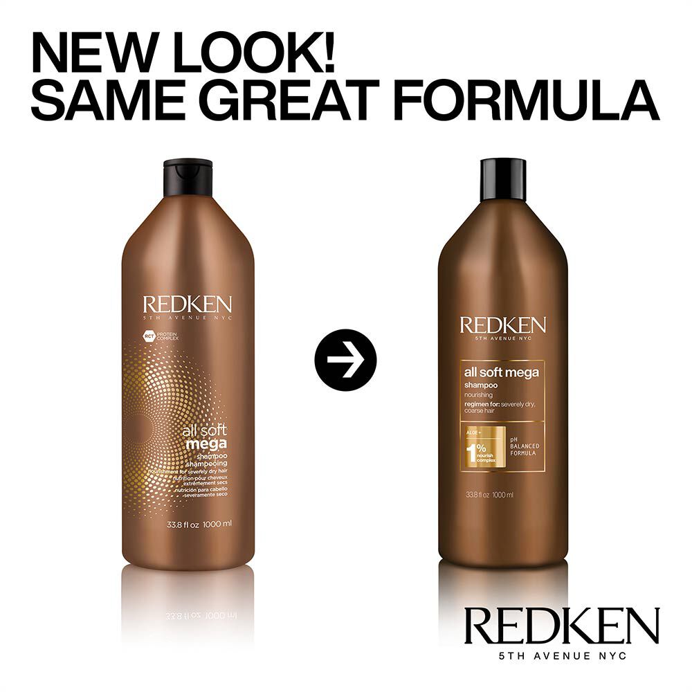 Redken All Soft Mega Moisturizing Shampoo for Severely Dry Hair
