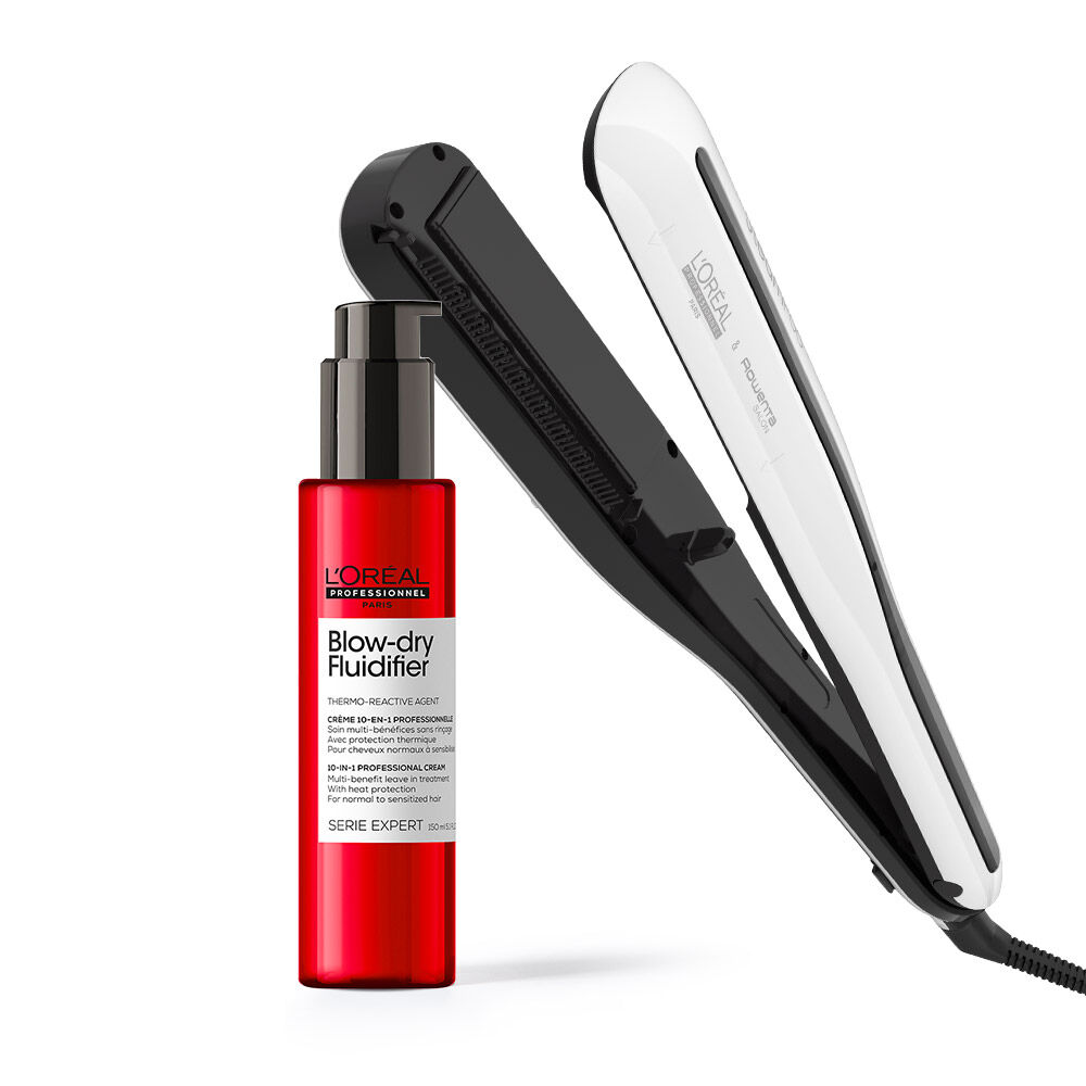 Steampod & Fluidifier Blow Dry Cream Duo