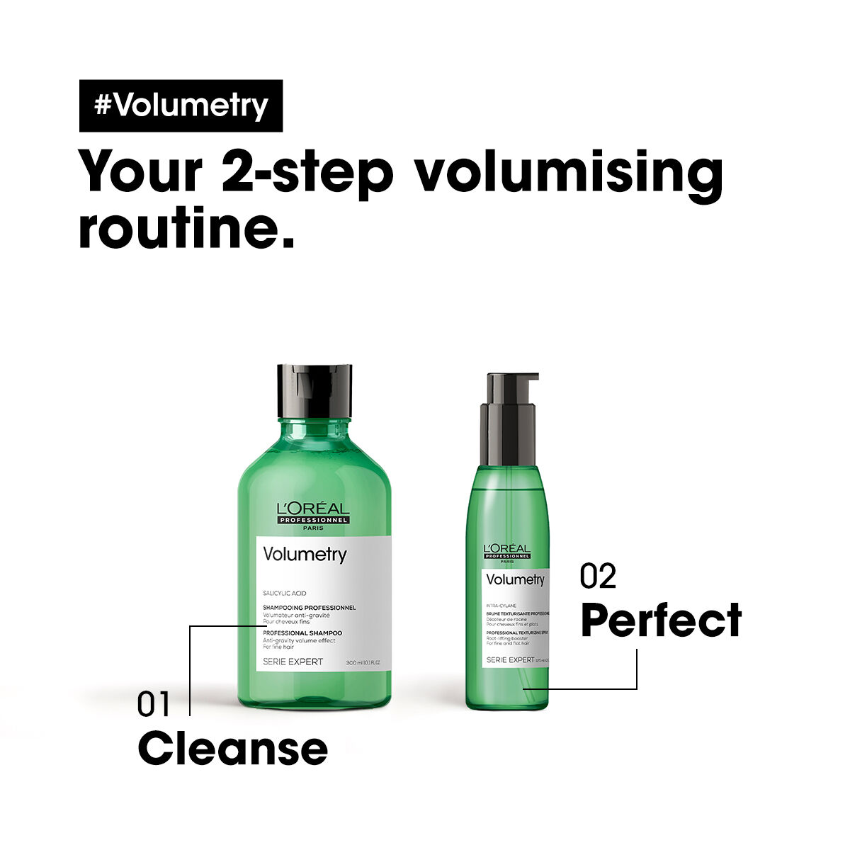 Serie Expert Volumetry Anti-Gravity Effect Volume Spray