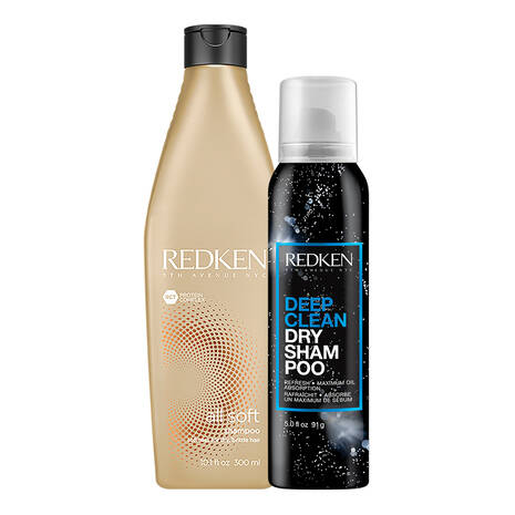 Deep Clean + All Soft Shampoo Duo 0