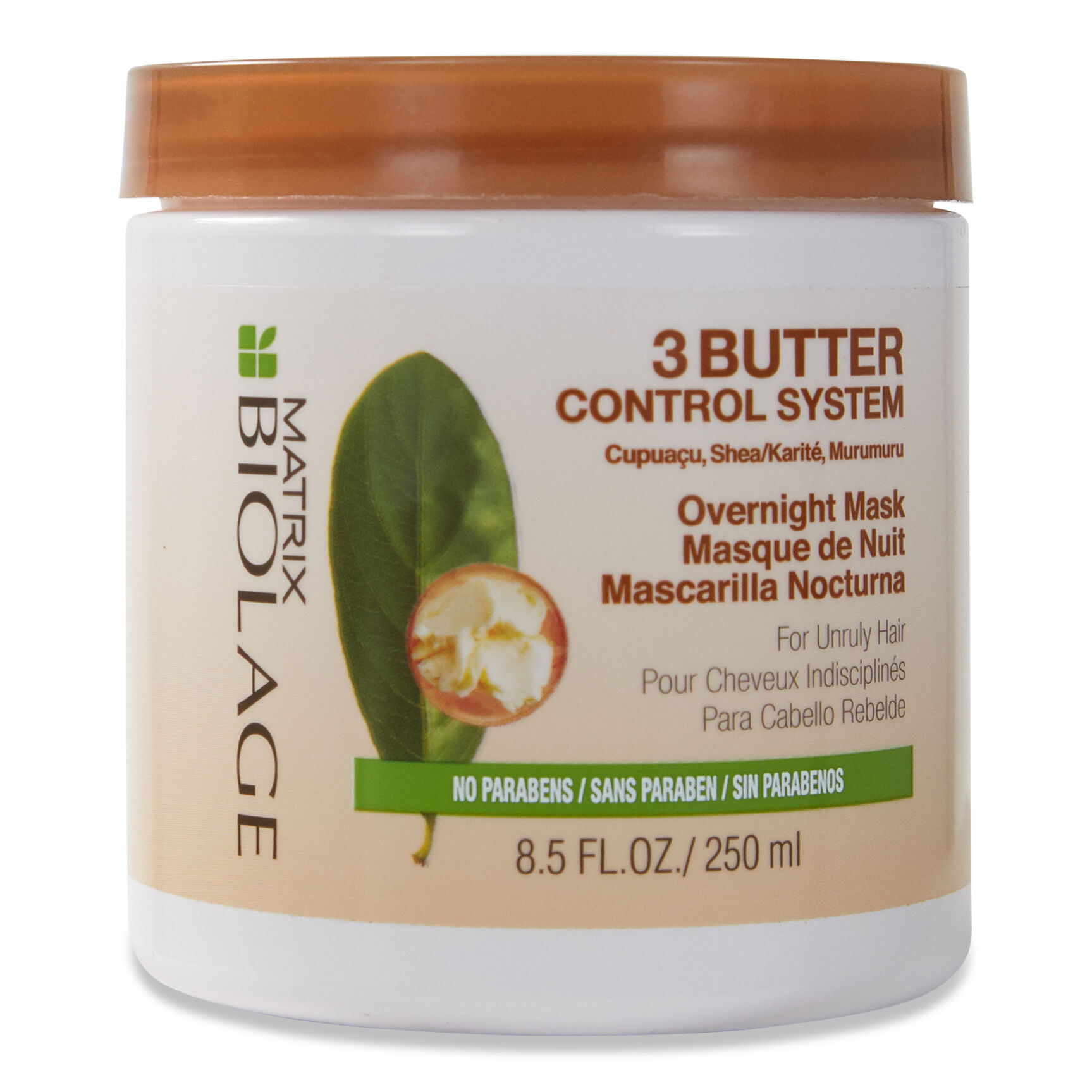 3 Butter Control System Overnight Hair Mask for Unruly Hair