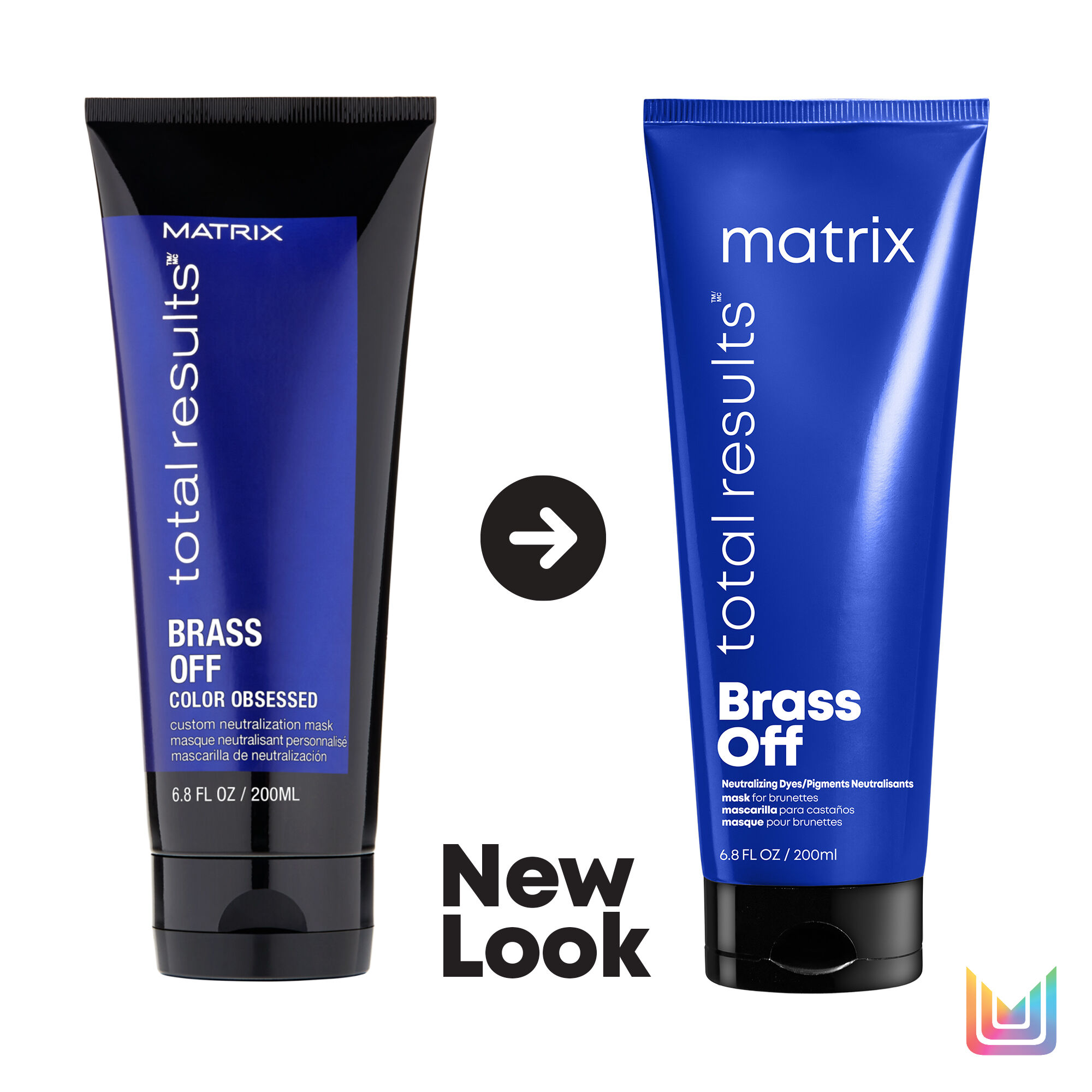 Total Results Brass Off Custom Neutralization Hair Mask