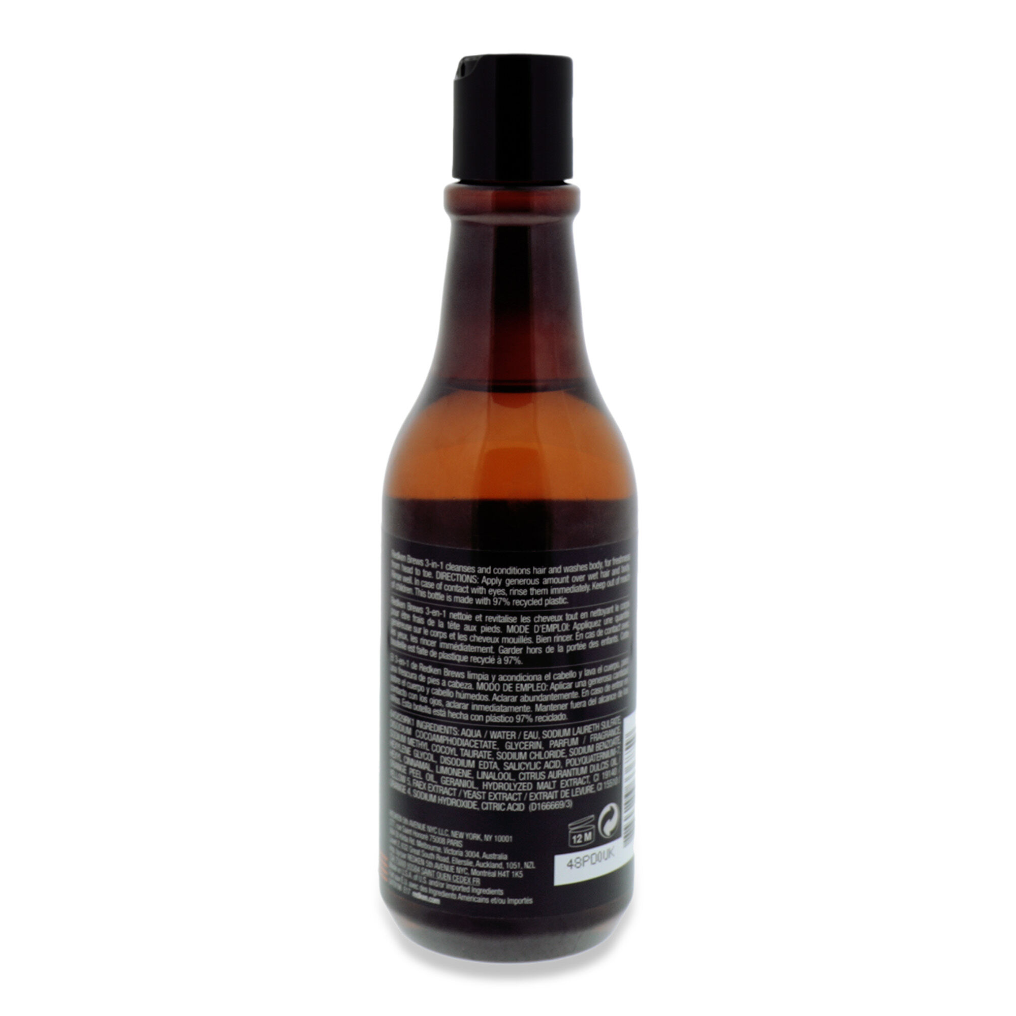 Brews 3-in-1 Shampoo, Conditioner and Body Wash for Men