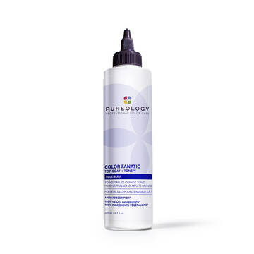Color Fanatic Top Coat + Tone Blue