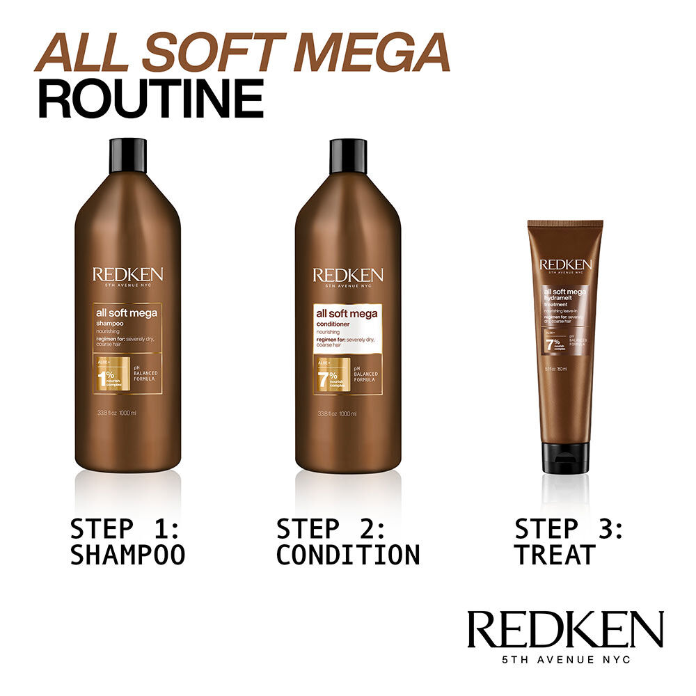 Redken All Soft Mega Moisturizing Shampoo for Severely Dry Hair
