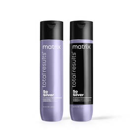 Total Results So Silver Shampoo + Conditioner Duo