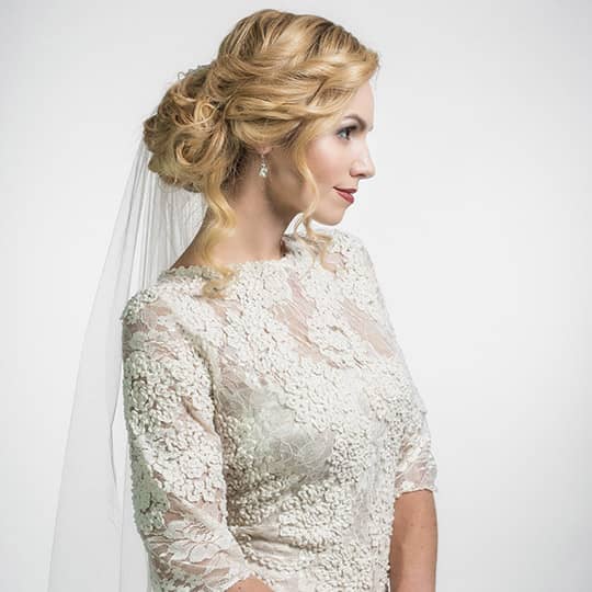 40 Gorgeous Side Updo Wedding Hairstyles - Weddingomania