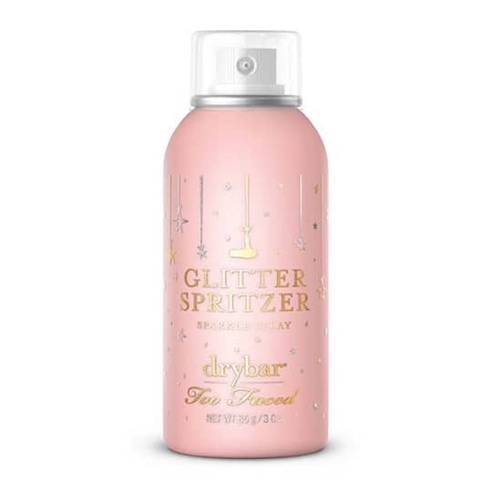 What To Know About The Too Faced Drybar Glitter Hairspray By