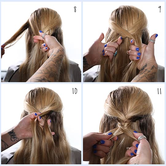 Fishtail braid tutorial 