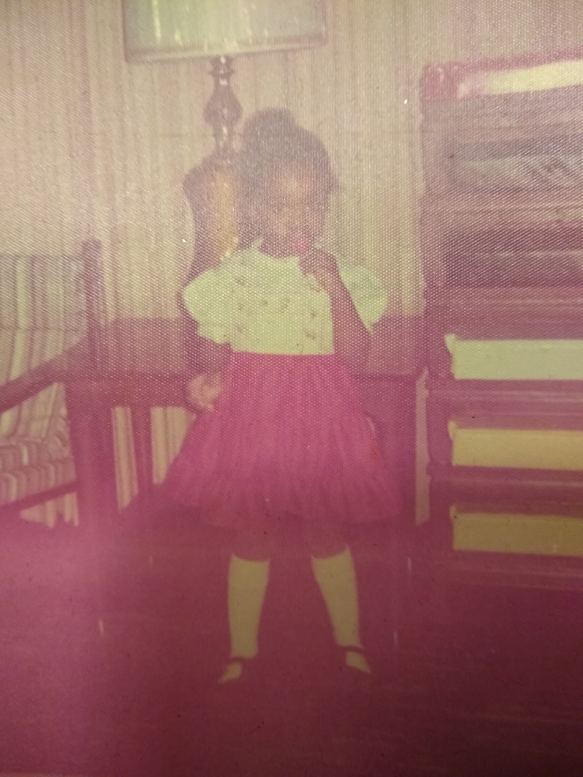Michelle Jackson as a child