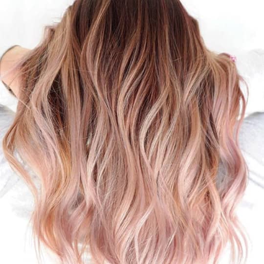 ash blonde hair