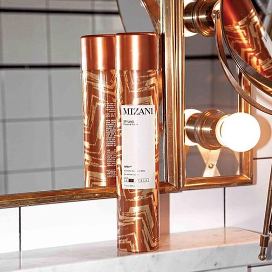 mizani humidity resistant light hold hairspray