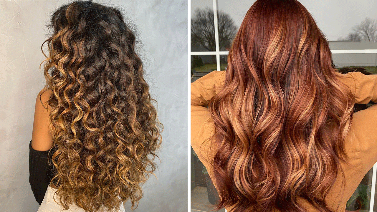 Spotlight highlights are the stunning way to play up pretty curl