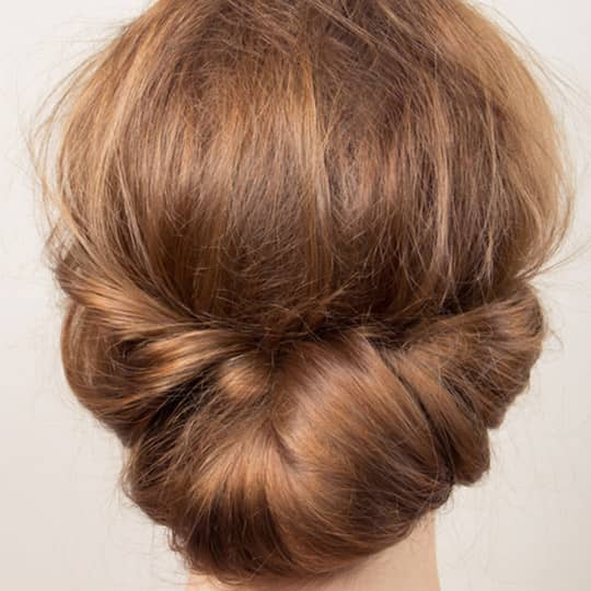 wedding hair chignons