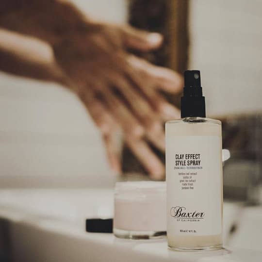 Antoni Porowski Baxter of California Clay effect texture spray