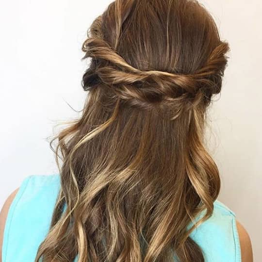 Half Up Hairstyle Ideas
