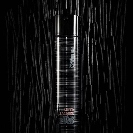 shu uemura sheer lacquer light hold hairspray