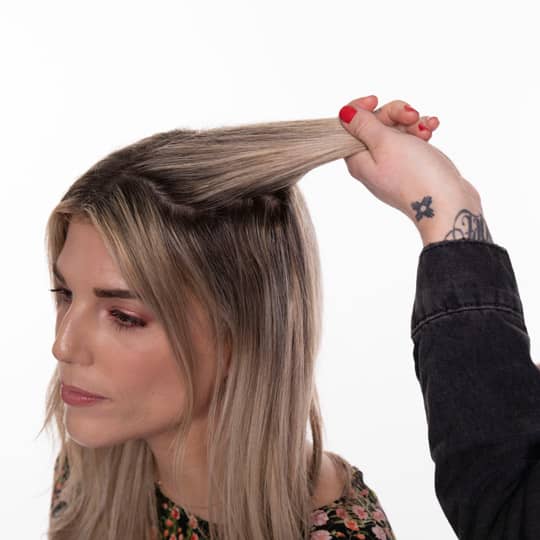 Festival braided space buns tutorial