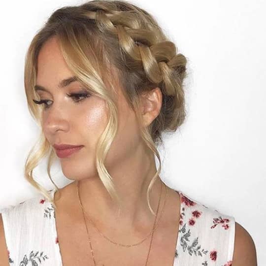 23 Gorgeous Halo Braids You Need in Your Life  HairstyleCamp