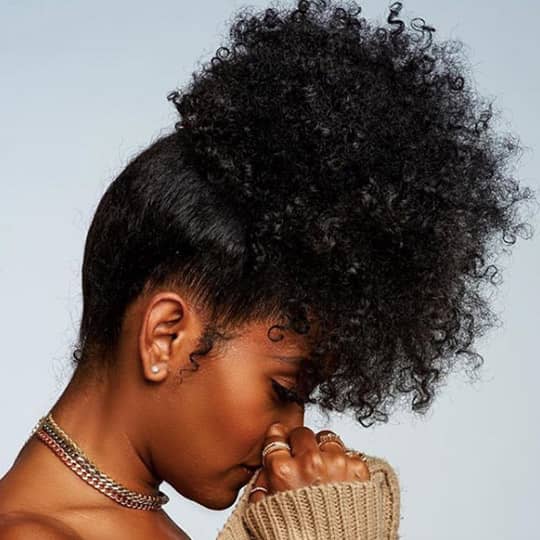Pineapple Updo hairstyle