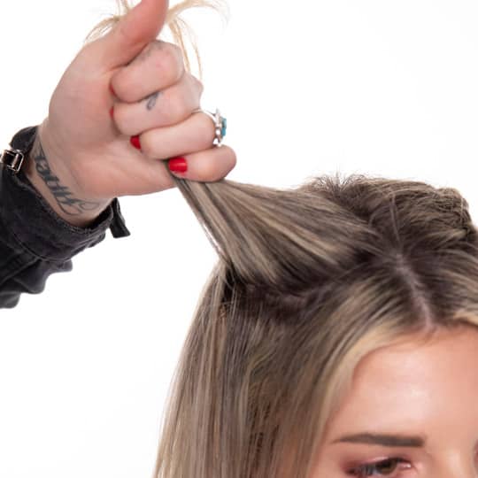Festival braided space buns tutorial