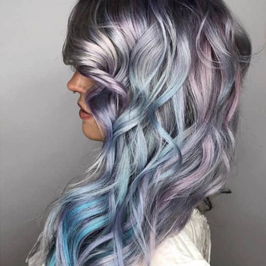 Metallic Hair Color