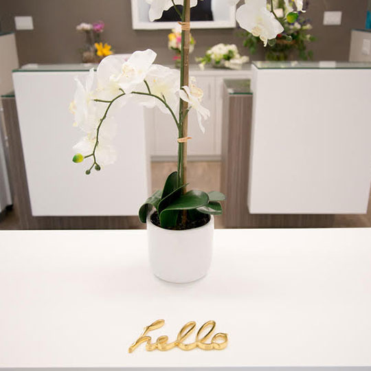 entrance at salon studio seven