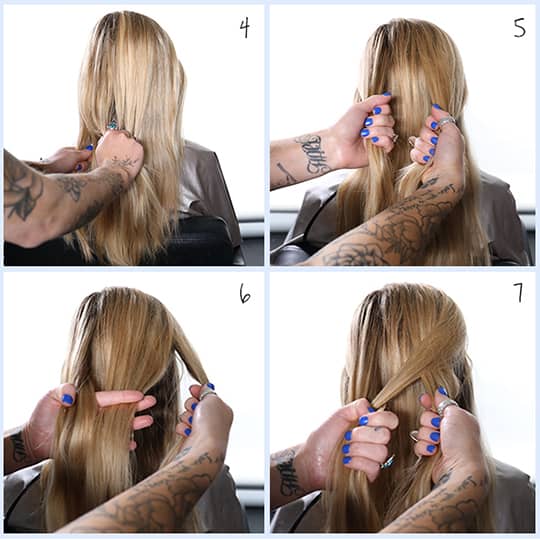 Fishtail braid tutorial 