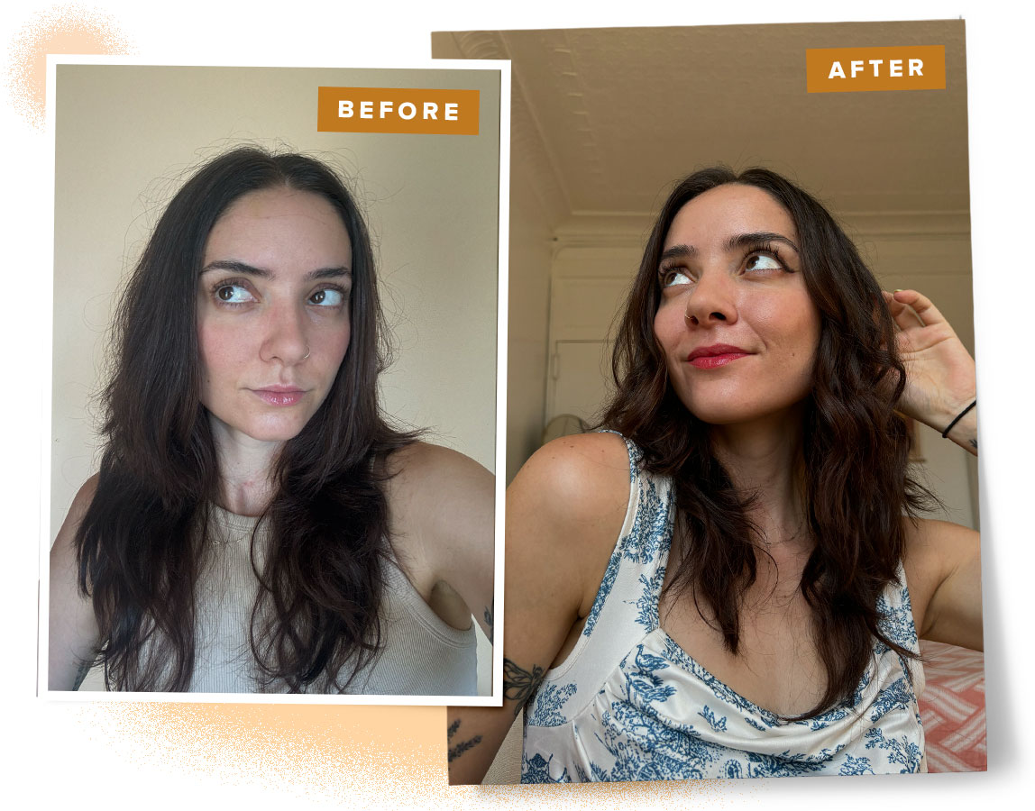 Here’s how the Matrix A Curl Can Dream Wave Definition System helped one editor achieve defined, frizz-free waves—in the middle of a seriously humid week.