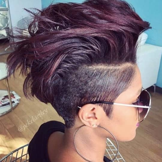 Eggplant Hair Color Ideas