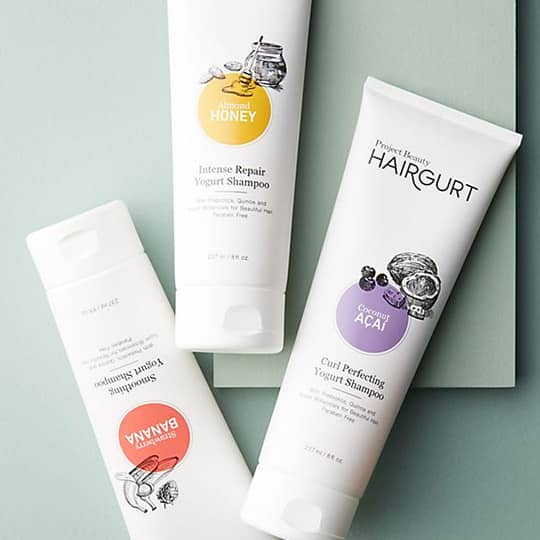 project beauty hairgurt yogurt shampoo 