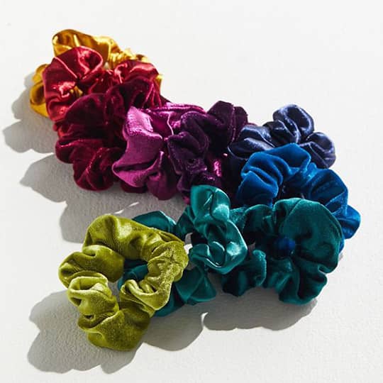 hair scrunchies