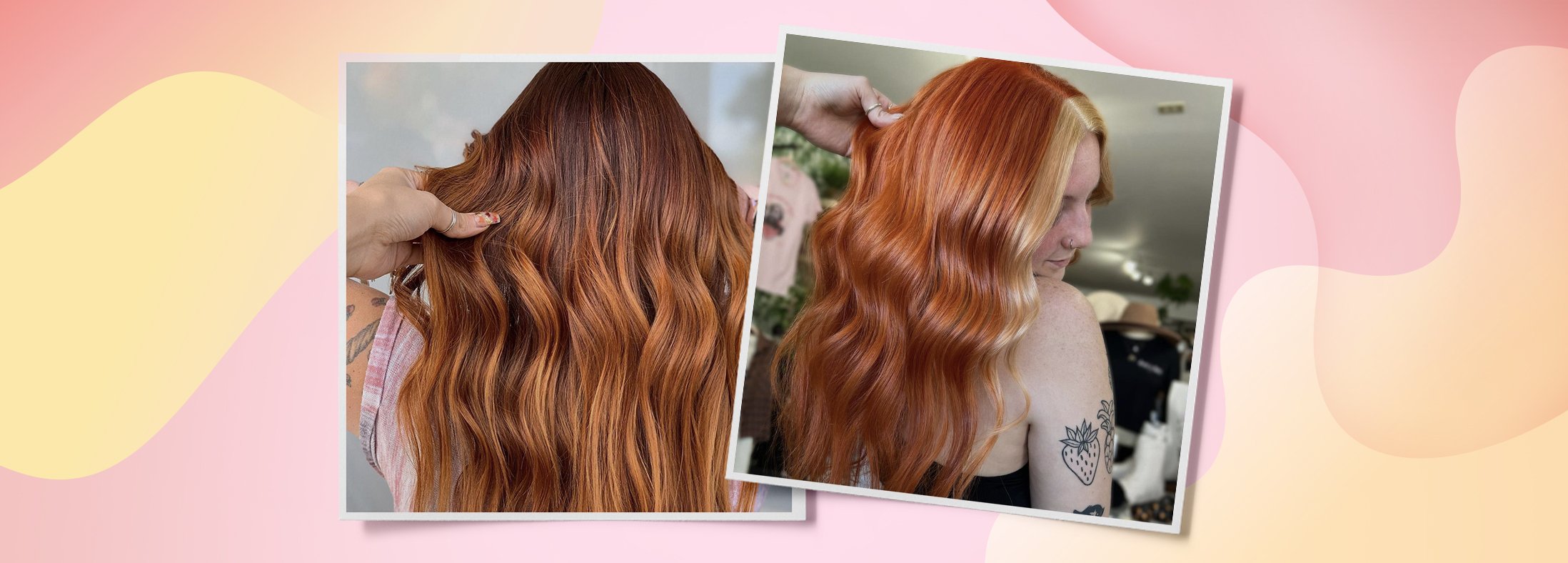 35 Copper Hair Colour Ideas & Hairstyles : Red Copper Balayage