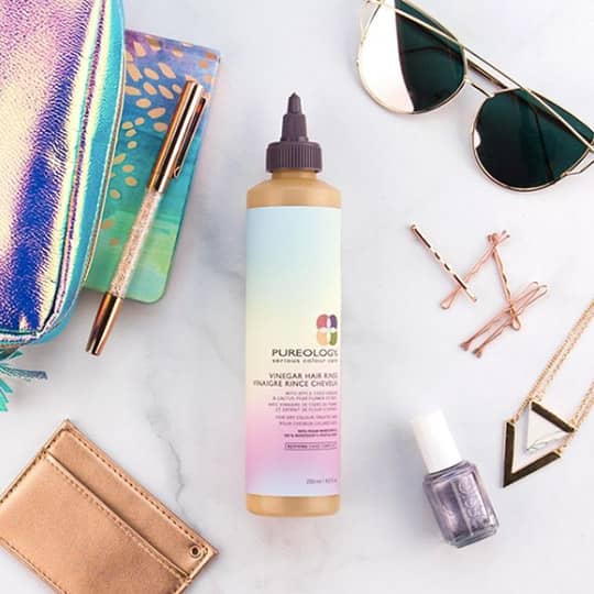 pureology vinegar hair rinse