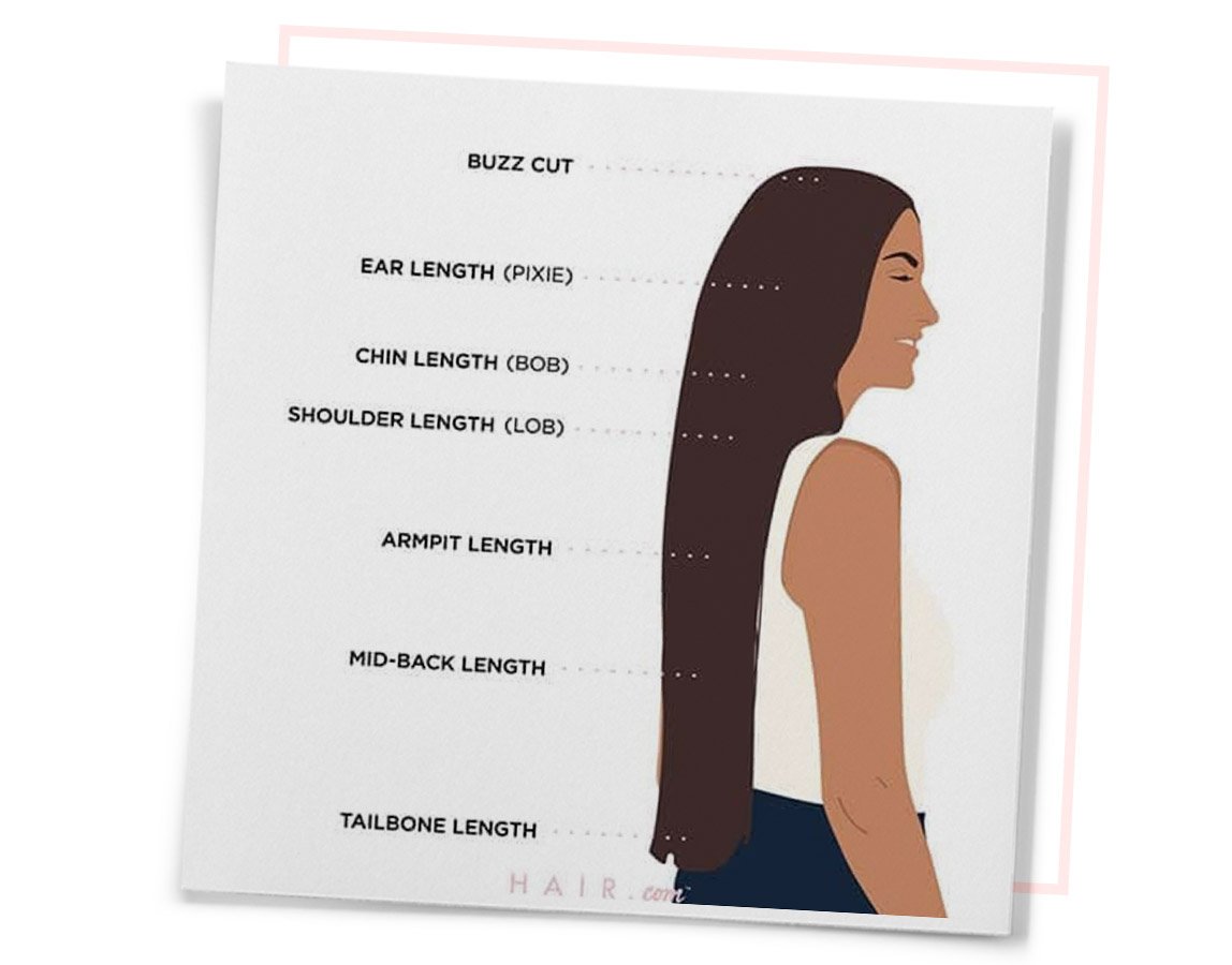 Hair Length Chart: Every Cut Length You Need To Know
