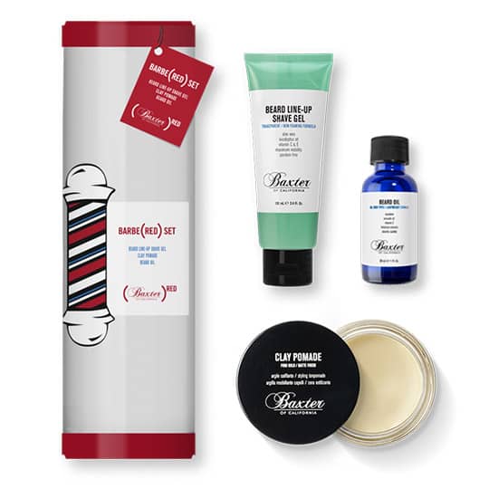 baxter barbe(red) set