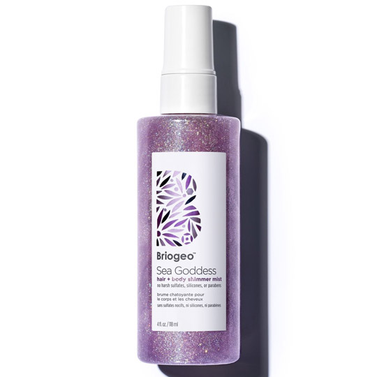 Briogeo sea goddess hair glitter