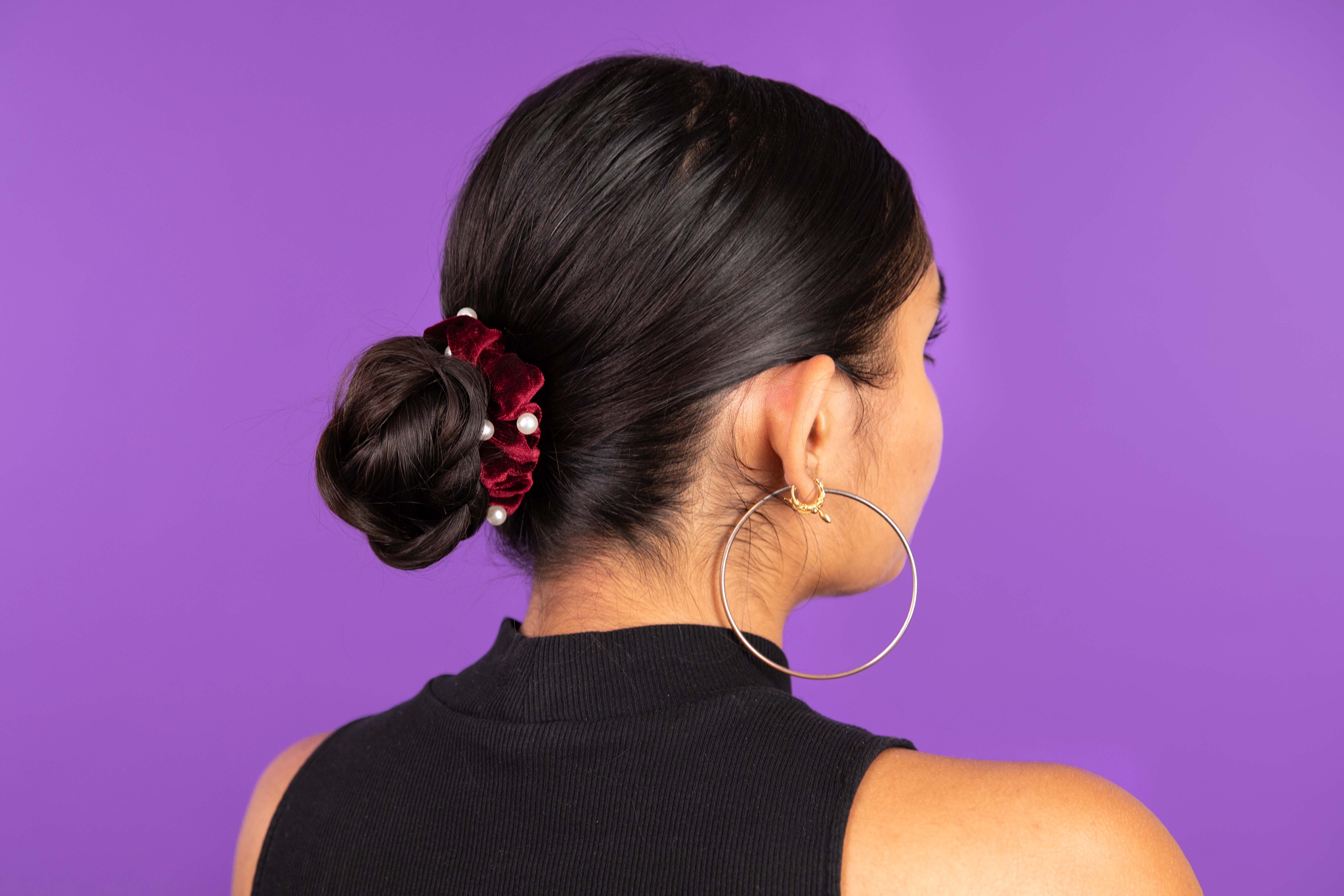 holiday hair accessories scrunchie