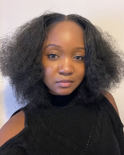 Cheyenne Bunsie one of our beauty editors complete Kérastase Curl Manifesto review for curly and coily hair types