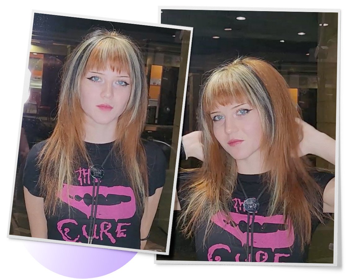 Elevated Emo Hairstyle