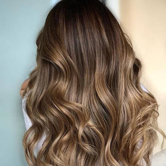 best hair color for hazel eyes