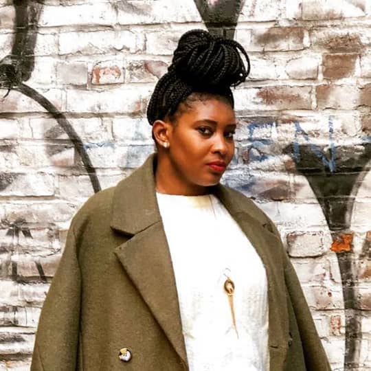 box braid ballerine bun