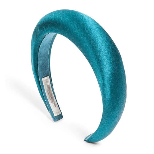 photo of silk padded headband