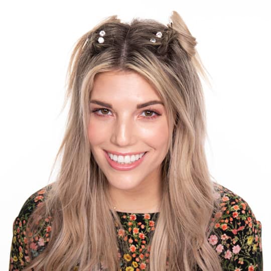 Festival braided space buns tutorial