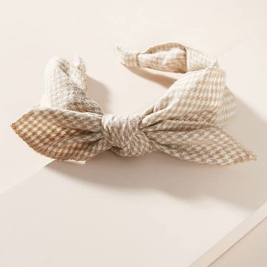 photo of retro knotted headband