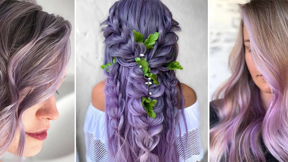 Lilac hair deals